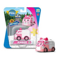 Robocar POLI Машинка колекційна металева Робокар Ембер DIE CAST