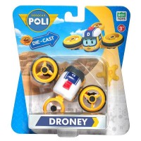 Robocar POLI Машинка колекційна металева Робокар Дроні DIE CAST