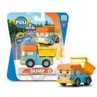 Robocar POLI Машинка колекційна металева Робокар Дамп DIE CAST