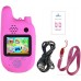 Фотоаппарат цифровой детский Walkie Talkie Рация и Две камеры розовый XOKO