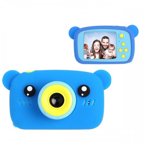 Фотоапарат цифровий дитячий Bear блакитний XOKO