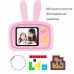 Фотоаппарат цифровой детский Rabbit розовый XOKO