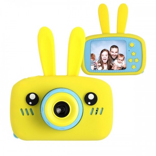 Фотоаппарат цифровой детский Rabbit желтый XOKO