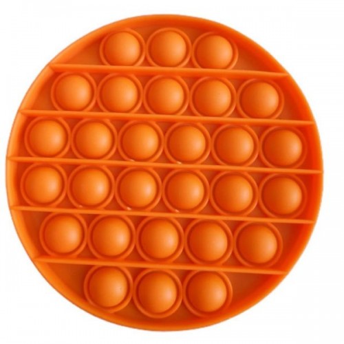 Pop It Антистресс игрушка Mono Circle Orange Sibelly