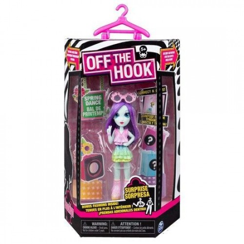 Off the Hook:стильна лялька Бруклін (серія "Весняне диско") SM74300/0113
